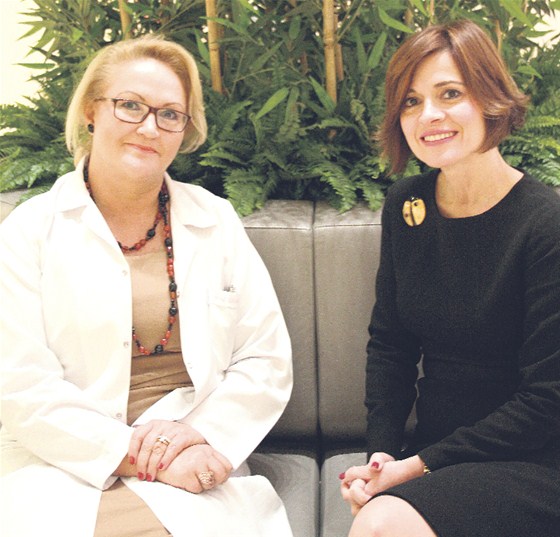 Prof.Dr. Saide Aytekin Vatan Gazetesi Röportajında, Dr Yasemin Bradley ile birlikte